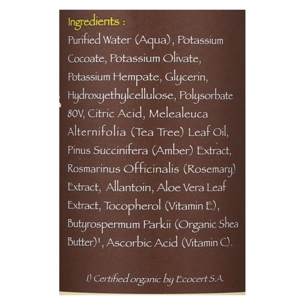 Dr. Woods Tea Tree Facial Cleanser, 8 oz