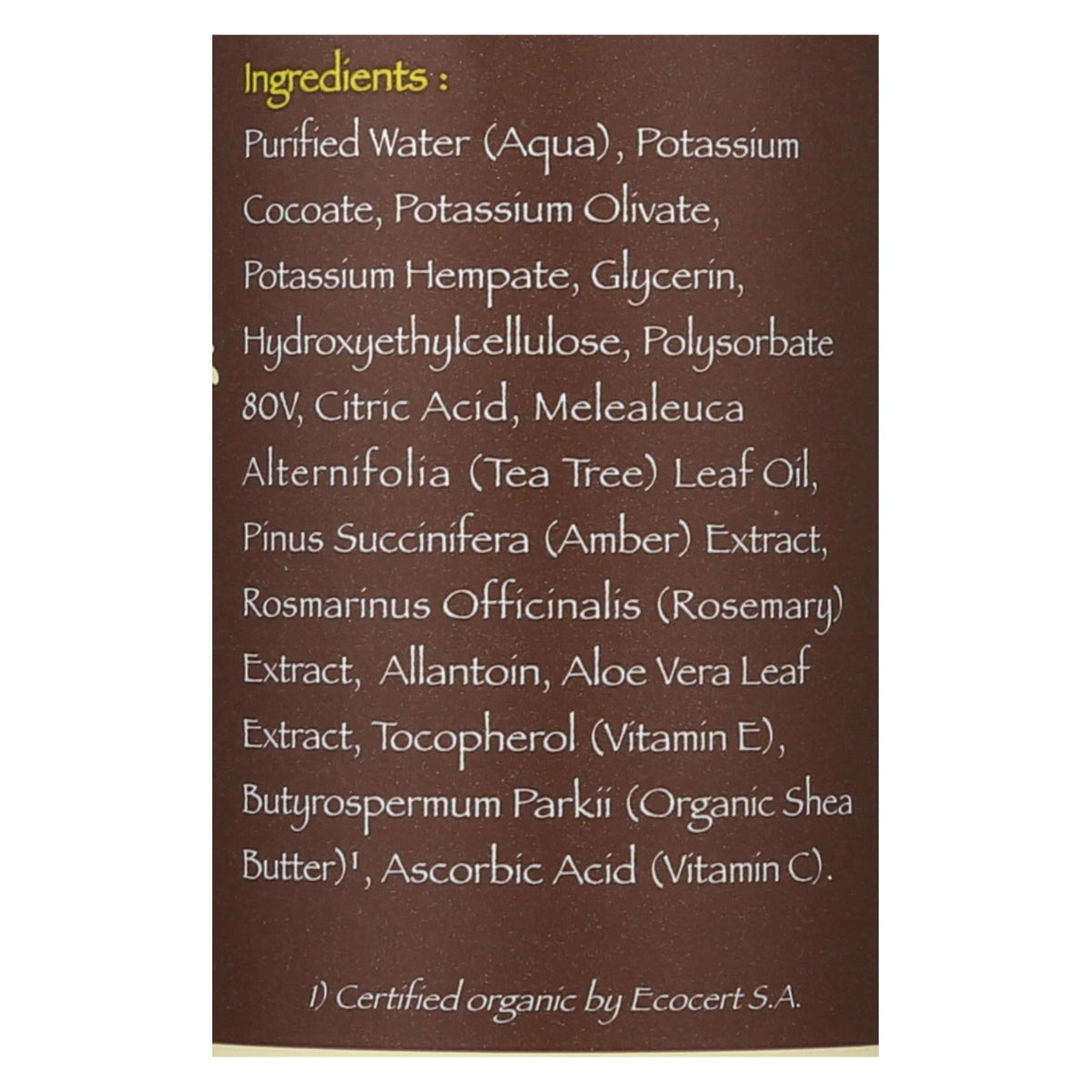 Dr. Woods Tea Tree Facial Cleanser, 8 oz