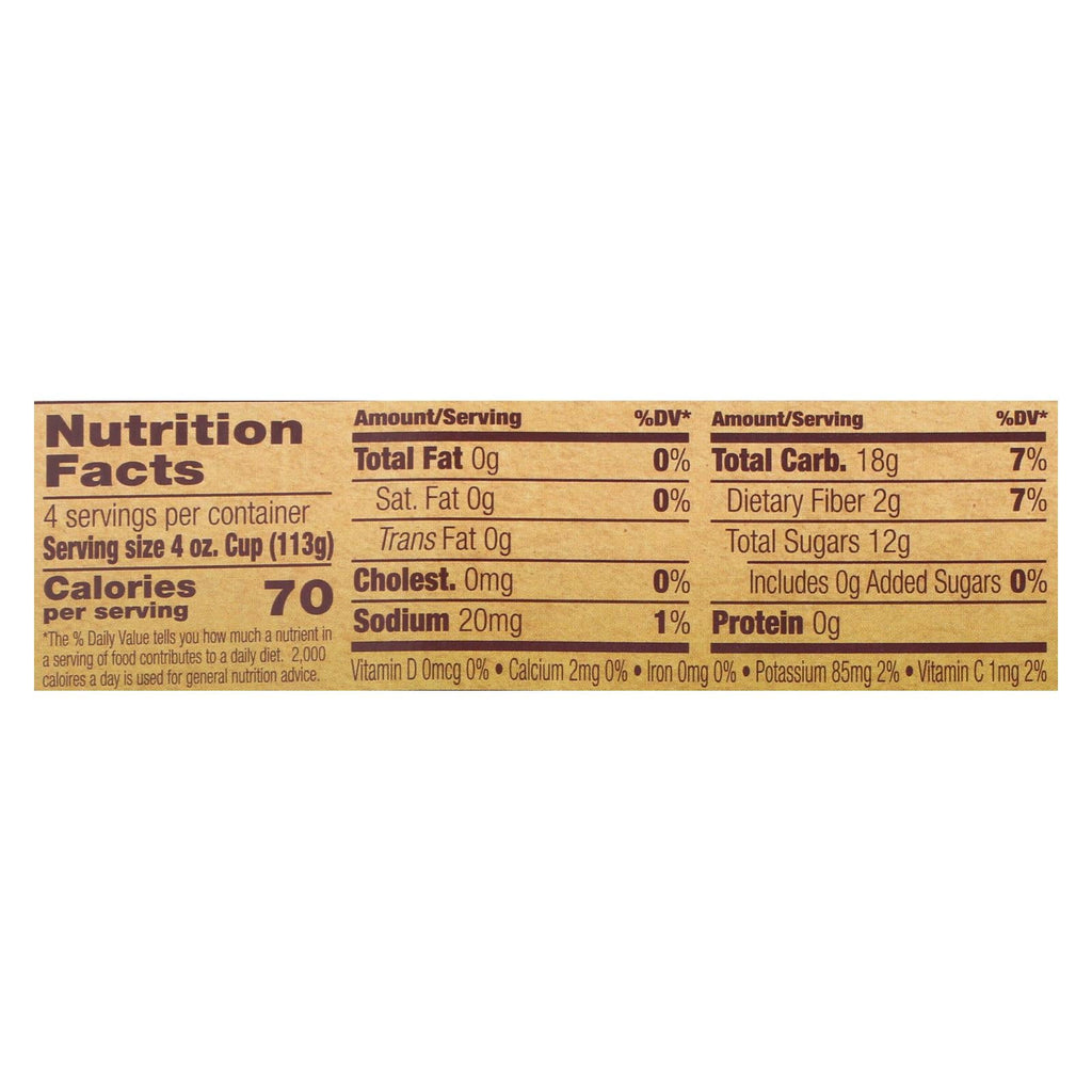 North Coast Organic Applesauce, 4 x 4 oz (Case of 12)