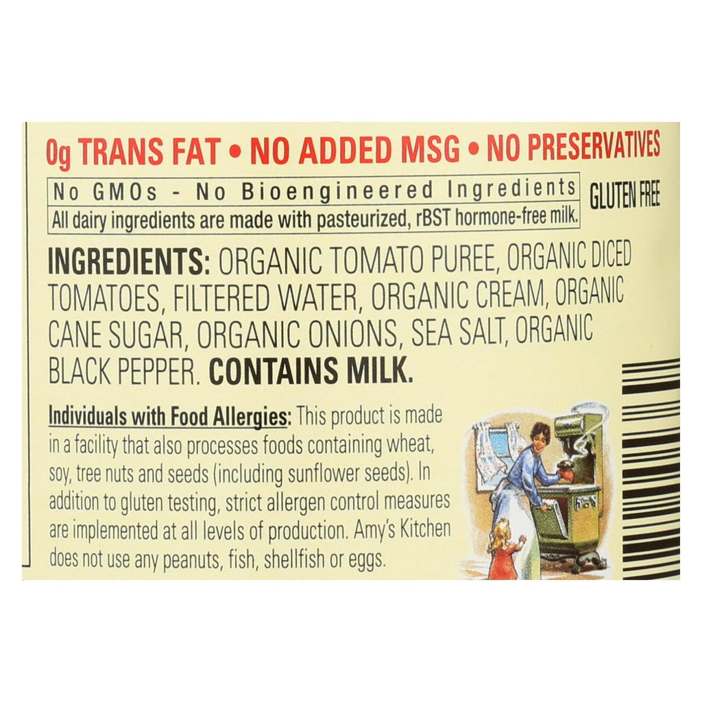 Amy's Organic Chunky Tomato Bisque, 14.5 oz (Case of 12)