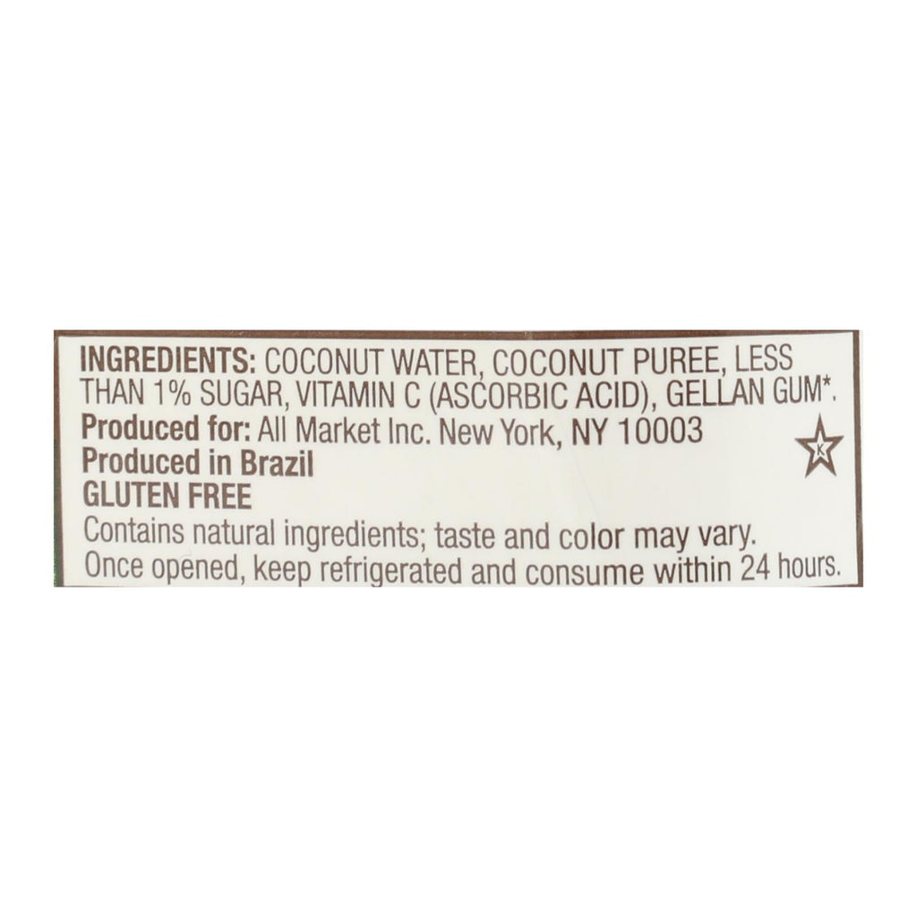 Vita Coco Coconut Water, 16.9 fl oz (Case of 12)