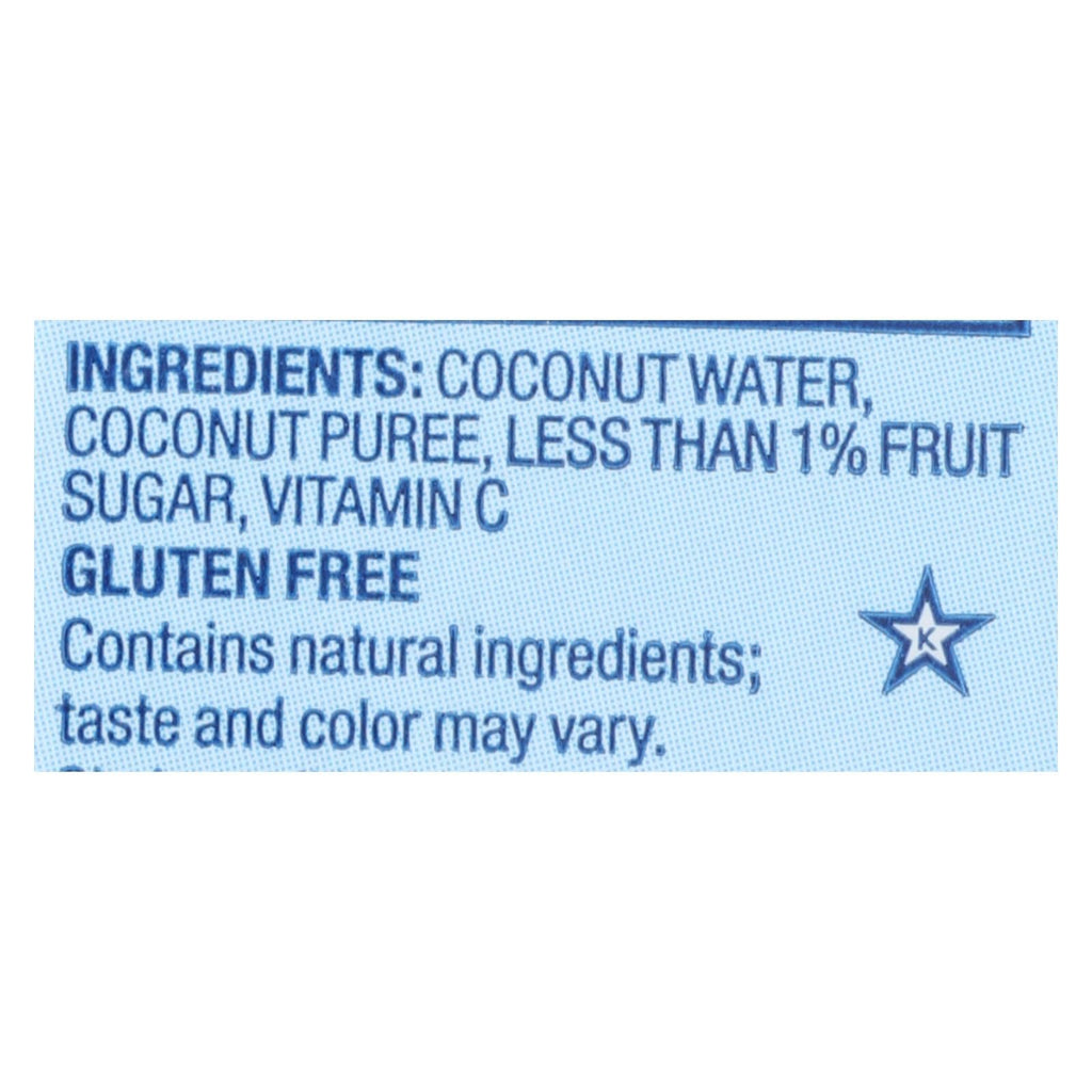Vita Coco Coconut Water, 16.9 fl oz (Case of 12)