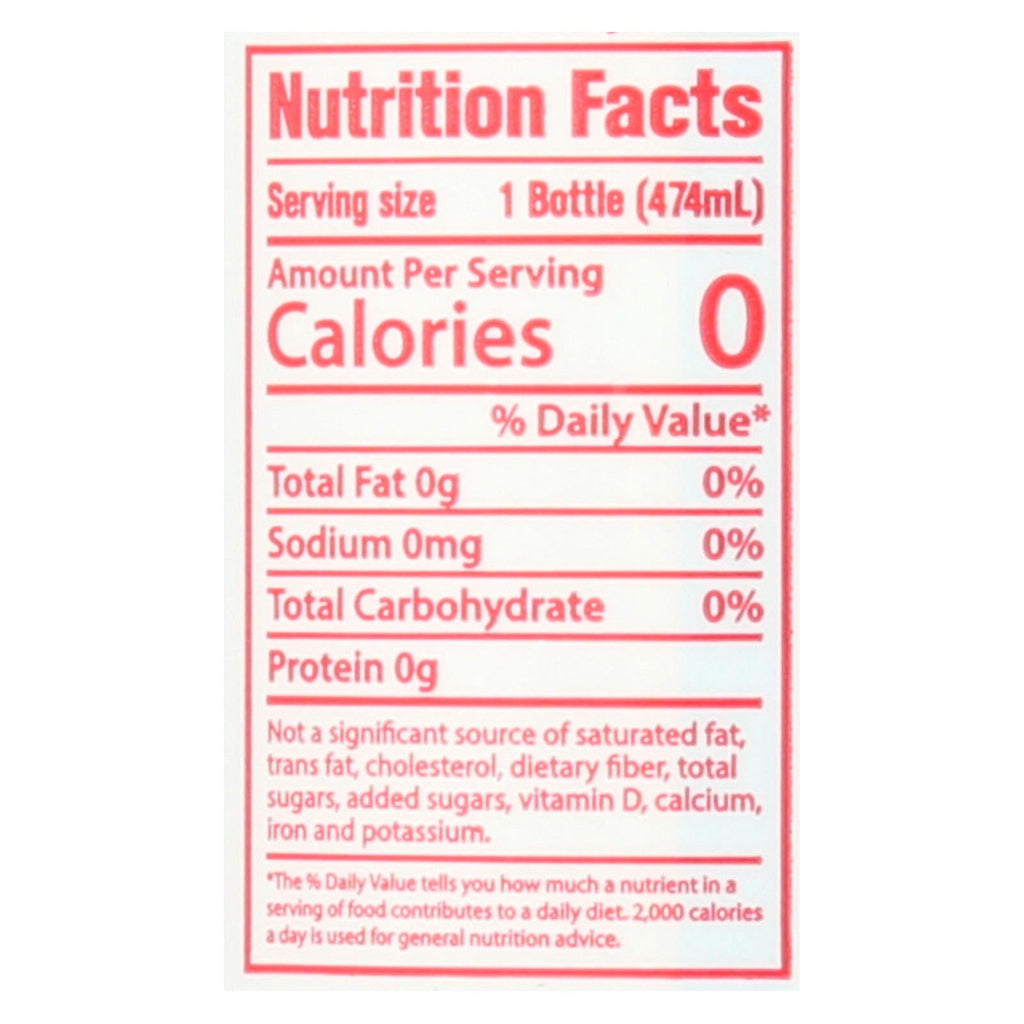 Hint Fruit Water Strawberry & Kiwi, 16 fl oz (Case of 12)