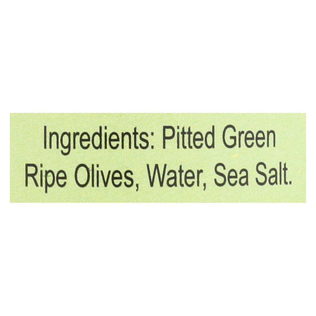 Santa Barbara California Green Olives (Pack of 12) - Pitted - 5.75 Oz.