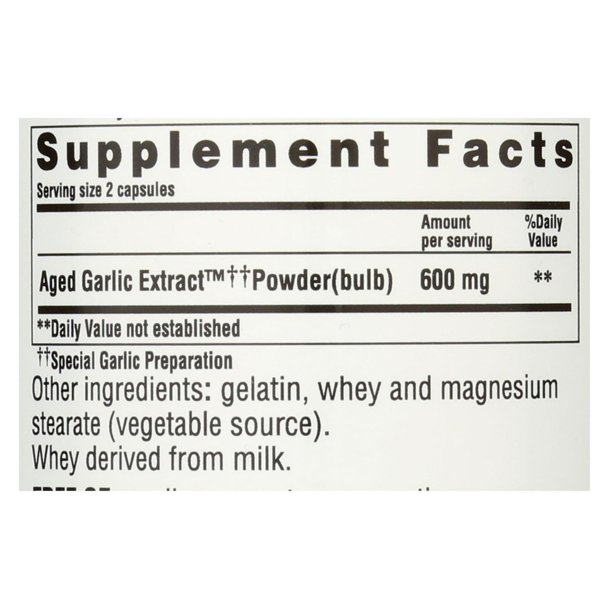 Kyolic Aged Garlic Extract Cardiovascular Formula