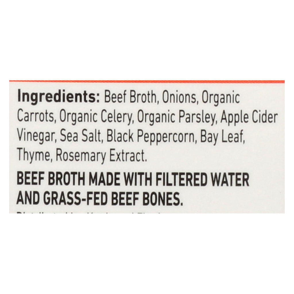 Kettle & Fire Beef Bone Broth, 16.9 oz (Case of 6)