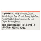 Kettle & Fire Beef Bone Broth, 16.9 oz (Case of 6)