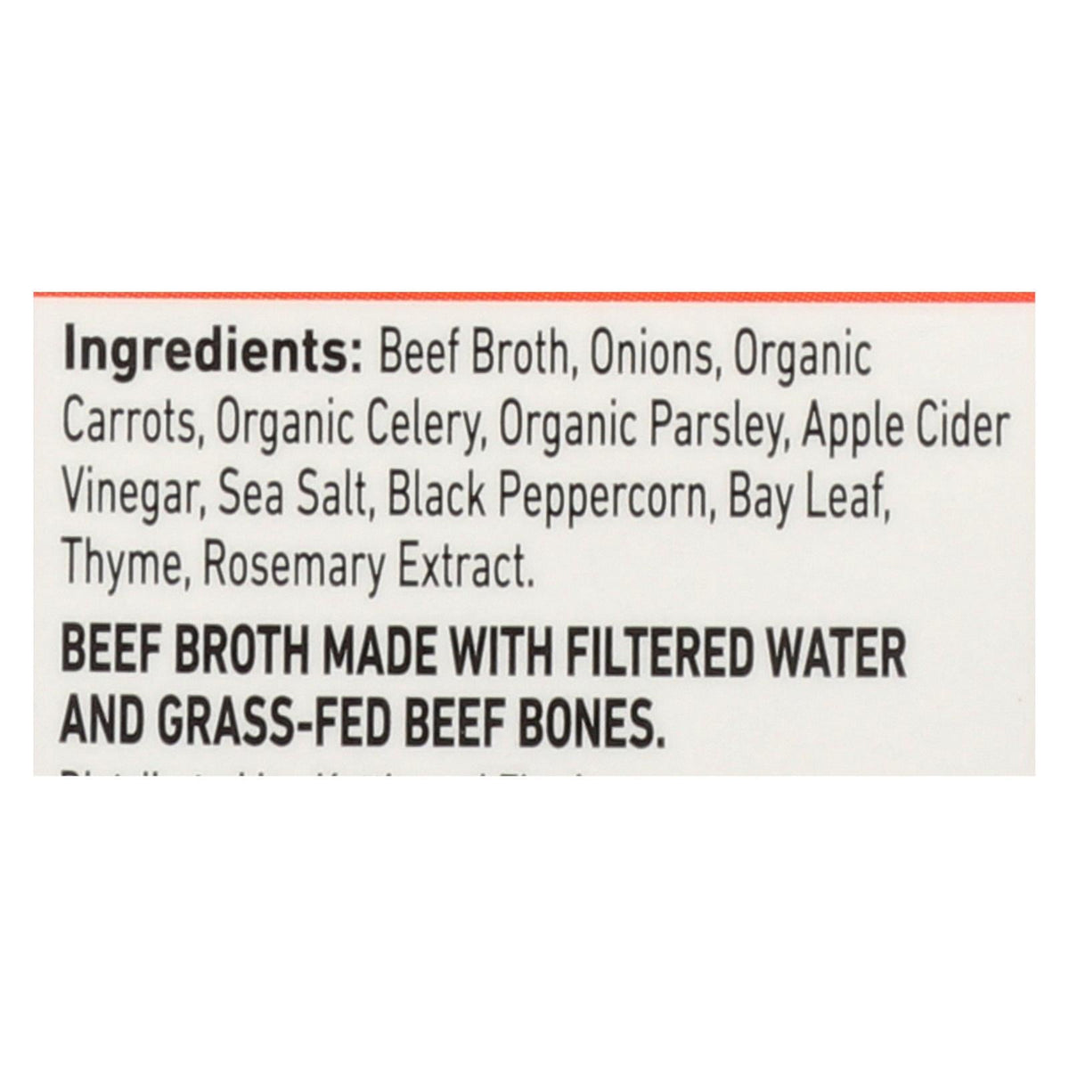Kettle & Fire Beef Bone Broth, 16.9 oz (Case of 6)