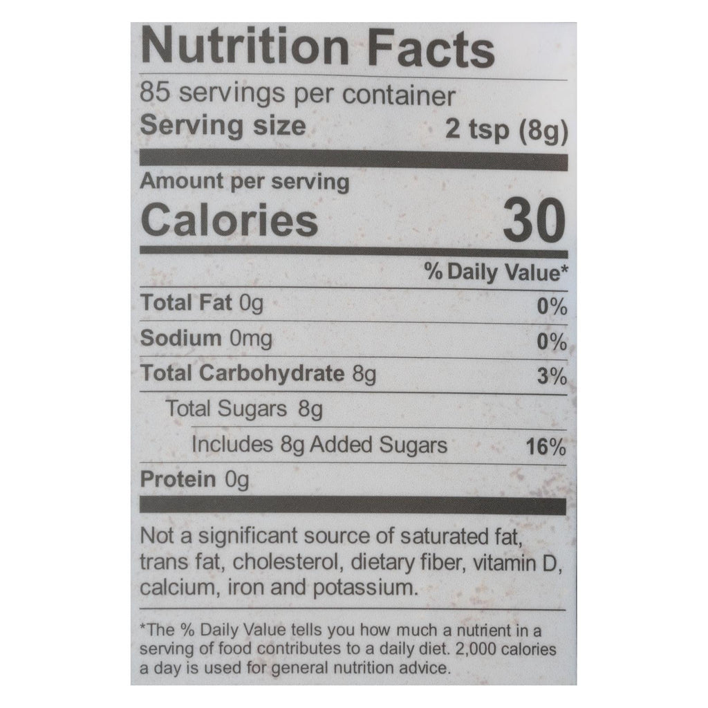 Wholesome Organic Dark Brown Sugar, 24 oz (Case of 6)