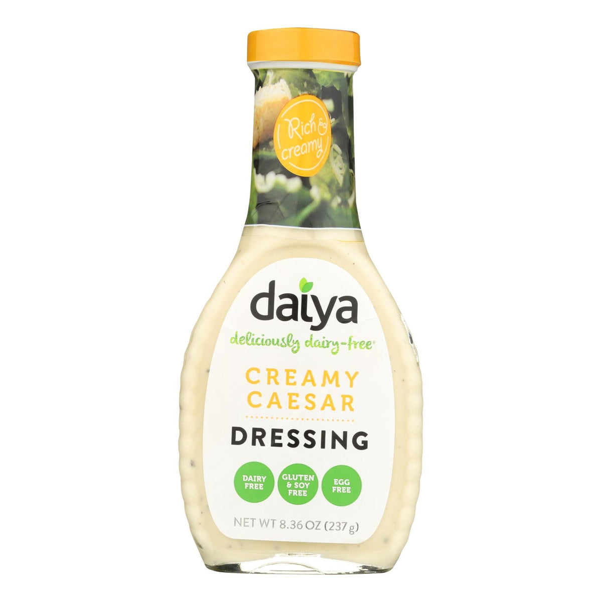 Daiya Dairy-Free Creamy Caesar Dressing, 8.36 fl oz (Case of 6)