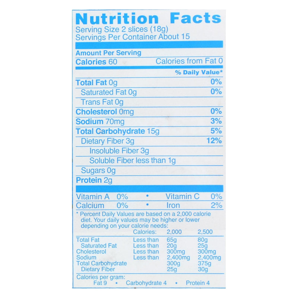 Wasa Light Rye Crispbread, 9.5 oz (Case of 12)