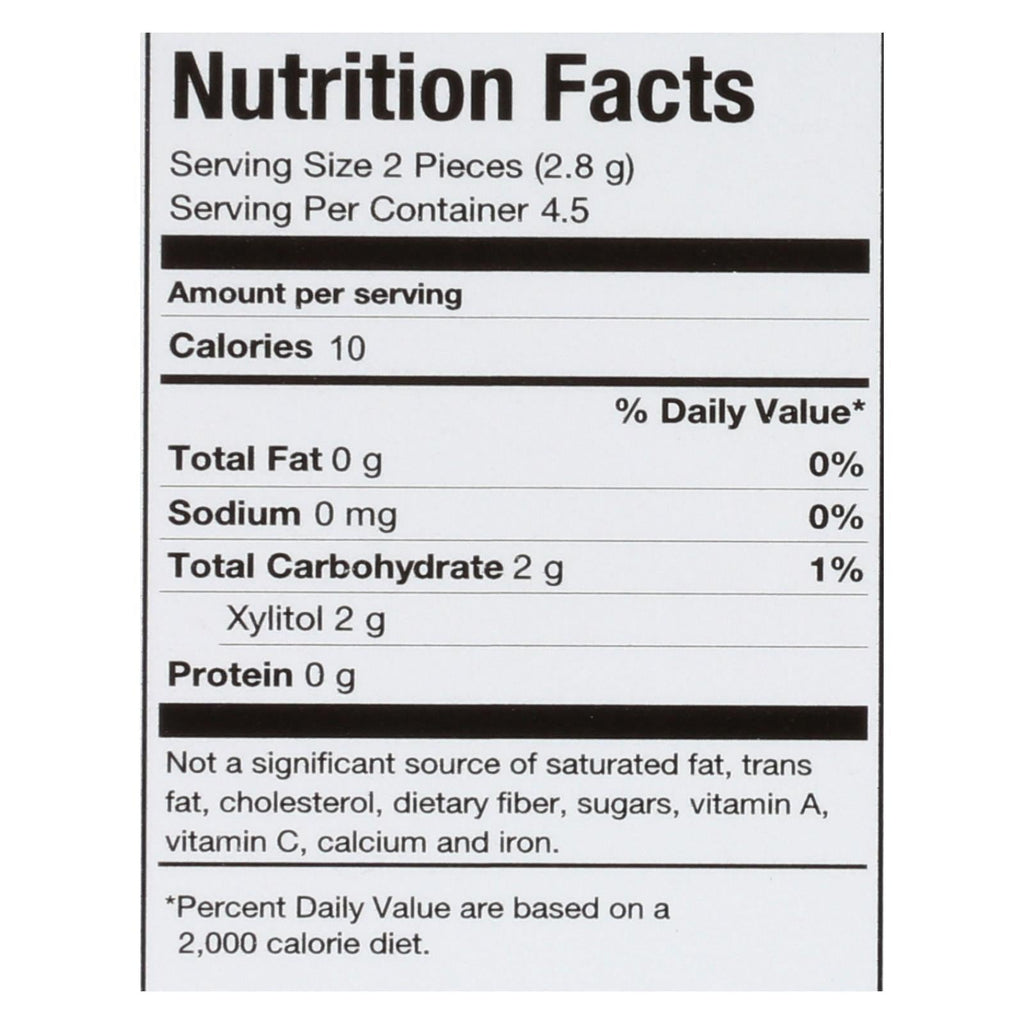 PUR Gum Sugar Free Bubble Gum, 9 ct (Case of 12)