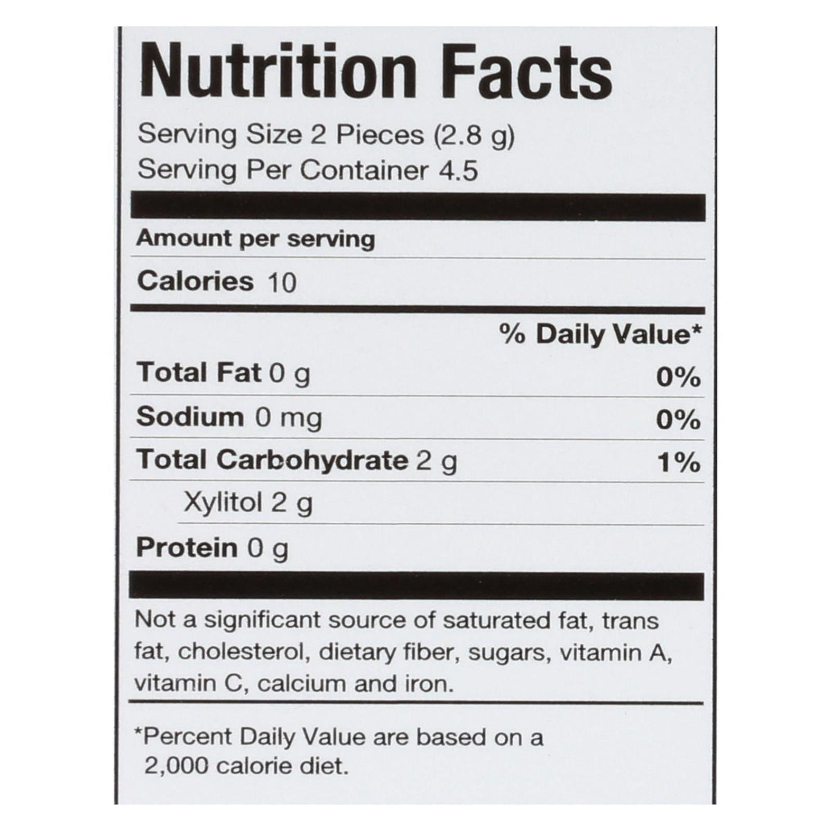 PUR Gum Sugar Free Bubble Gum, 9 ct (Case of 12)