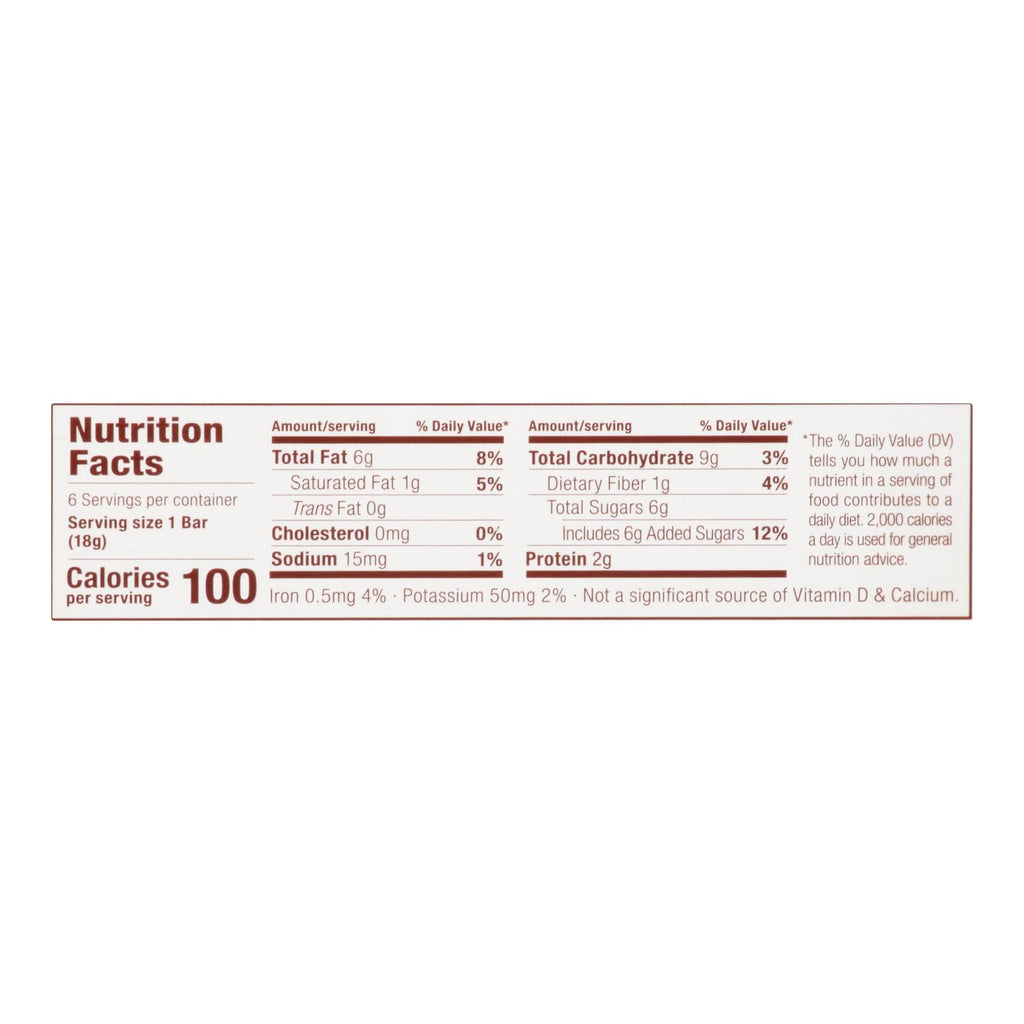 Mighty Sesame Co Tahini Bar Vanilla, Case of 8 - 6/3.8 Oz