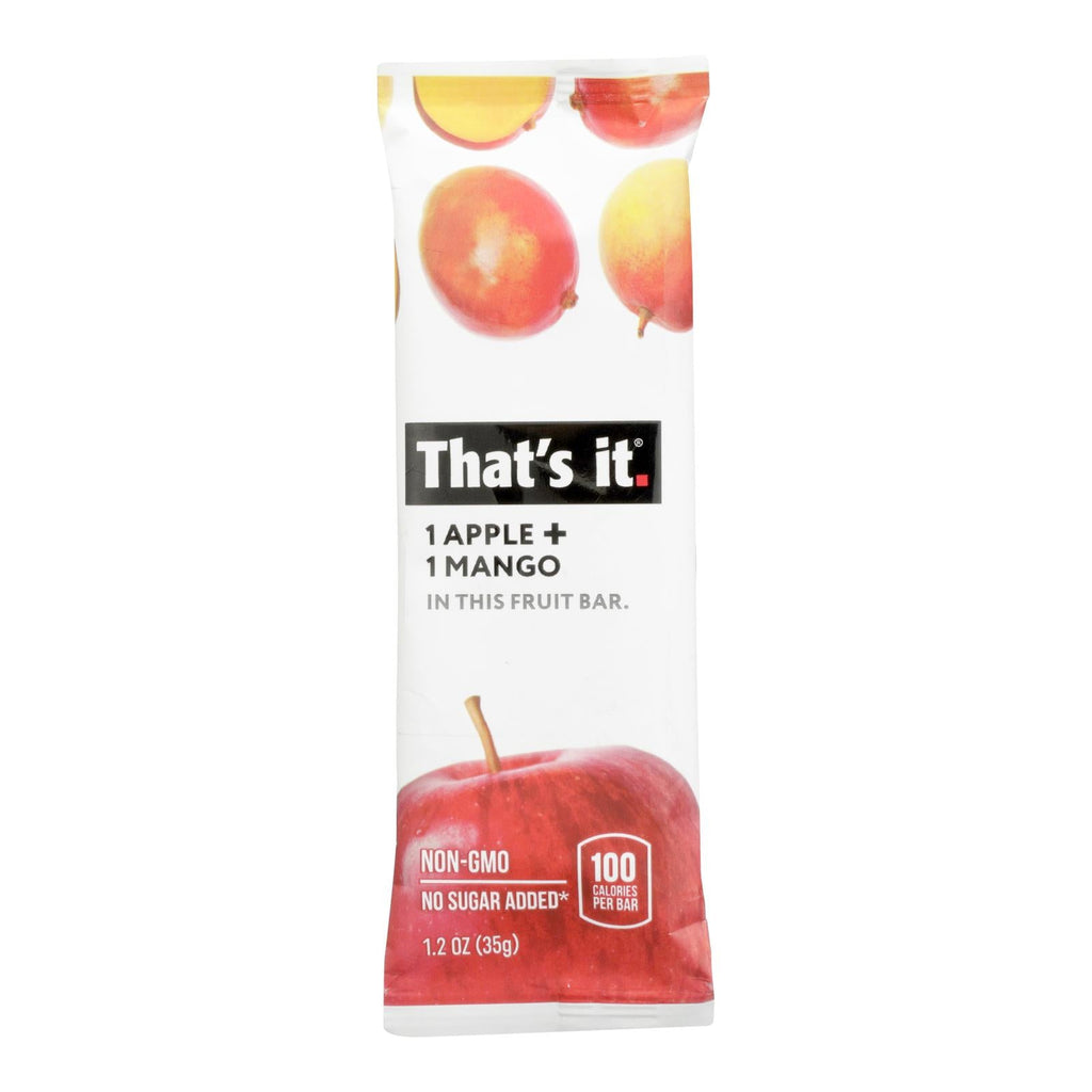 That's It Apple & Mango Fruit Bar, 1.2 oz (Case of 12)
