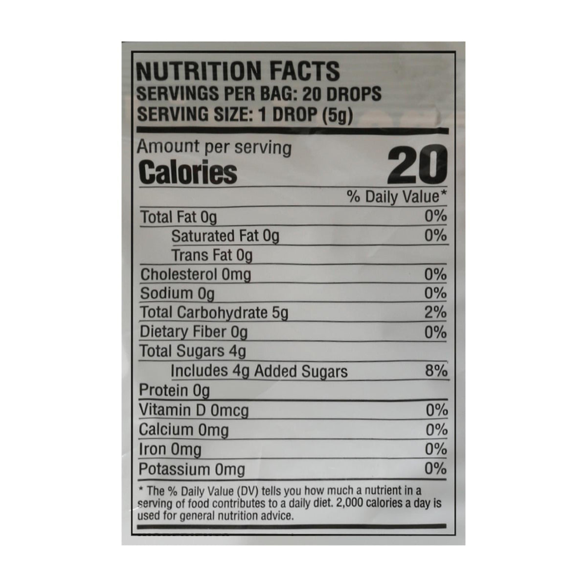 Honees Extra Large Menthol Cough Drops, 20 ct