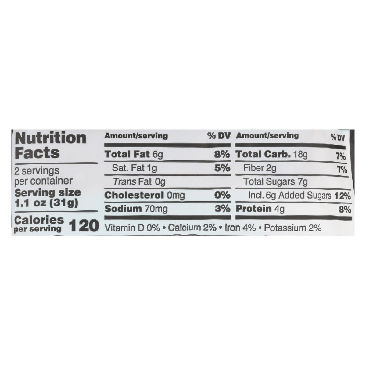 Kate's Real Food Stash Peanut Butter Hemp & Flax Bar, 2.2 oz (Case of 12)