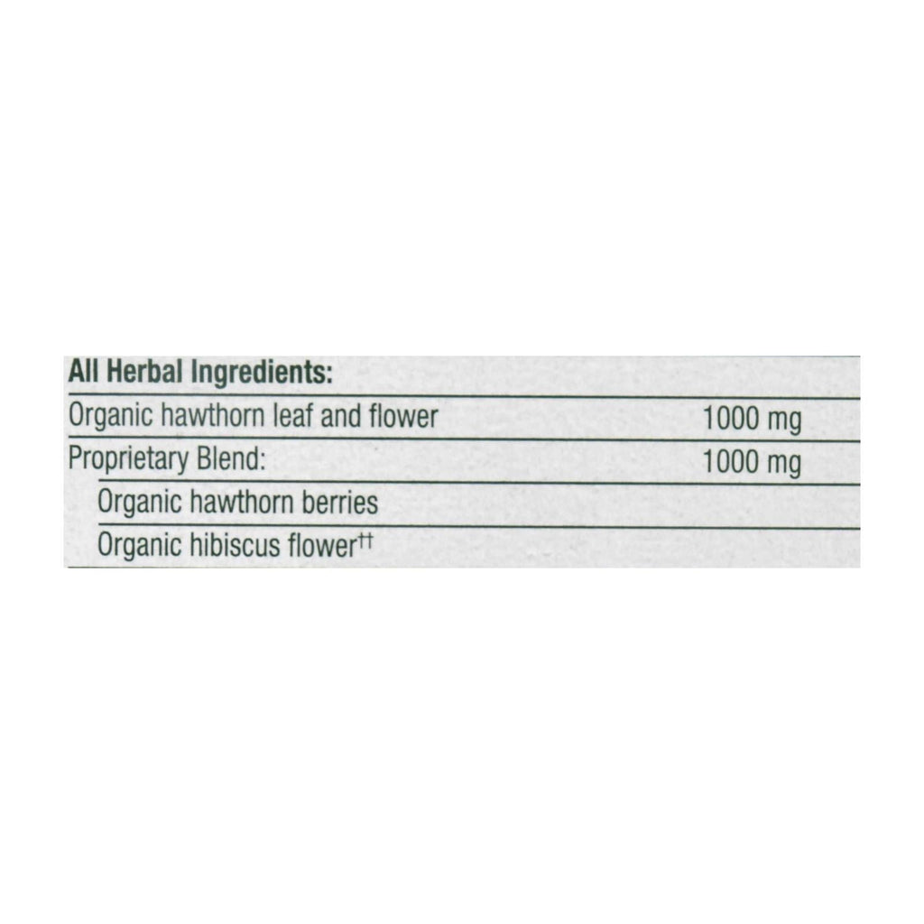 Traditional Medicinals Organic Heart Tea Hawthorn with Hibiscus, 16 Tea Bags (Case of 6)