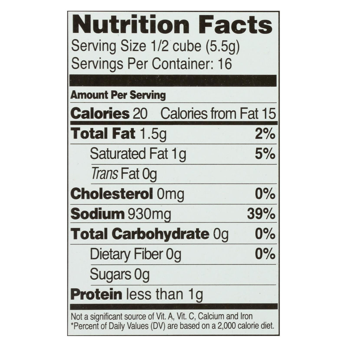 Edward & Sons Not-Beef Natural Bouillon Cubes, 3.1 oz (Case of 12)