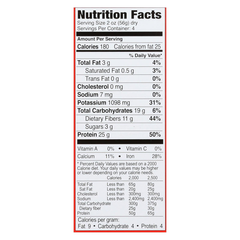 Explore Cuisine Organic Black Bean Spaghetti (Pack of 6 - 8 Oz.)