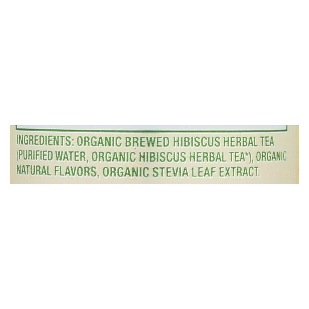 Zevia Caffeine Free Hibiscus Passion Fruit Tea, 12 fl oz (Case of 12)