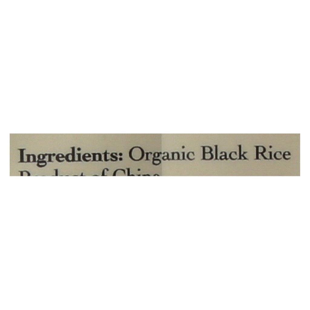 Lotus Foods Heirloom Forbidden Rice, 15 oz (Case of 6)