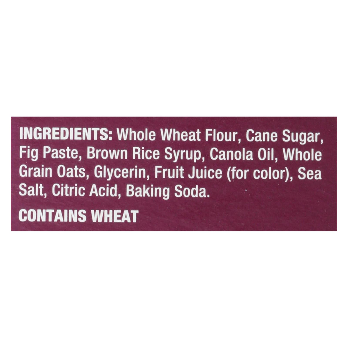 Nature's Bakery Stone-Ground Whole Wheat Fig Bar, Original, 2 oz (Case of 6)