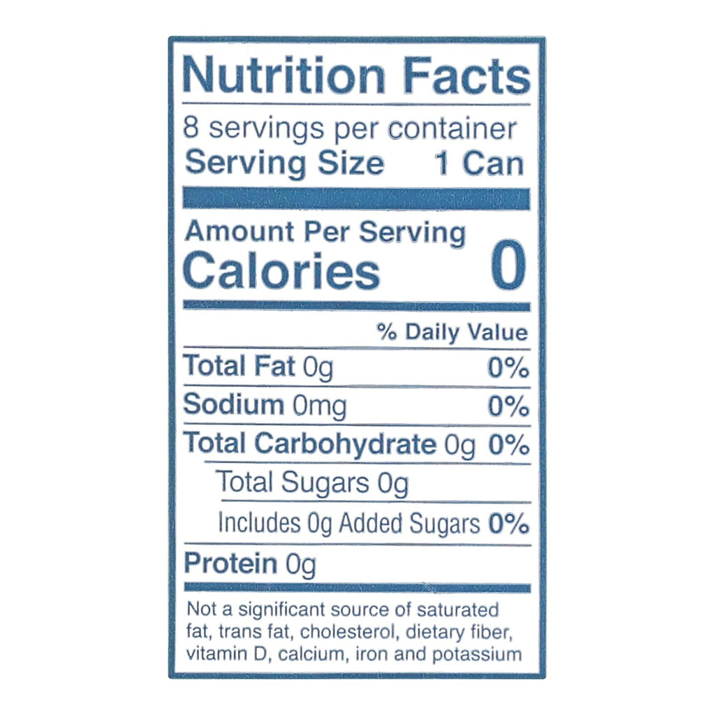 Waterloo Lime Sparkling Water, 8 x 12 fl oz (Case of 3)