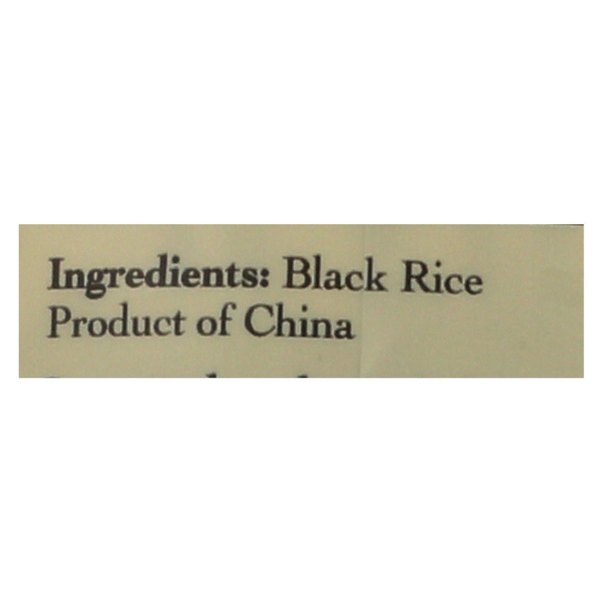 Lotus Foods Heirloom Forbidden Black Rice, 15 oz (Case of 6)