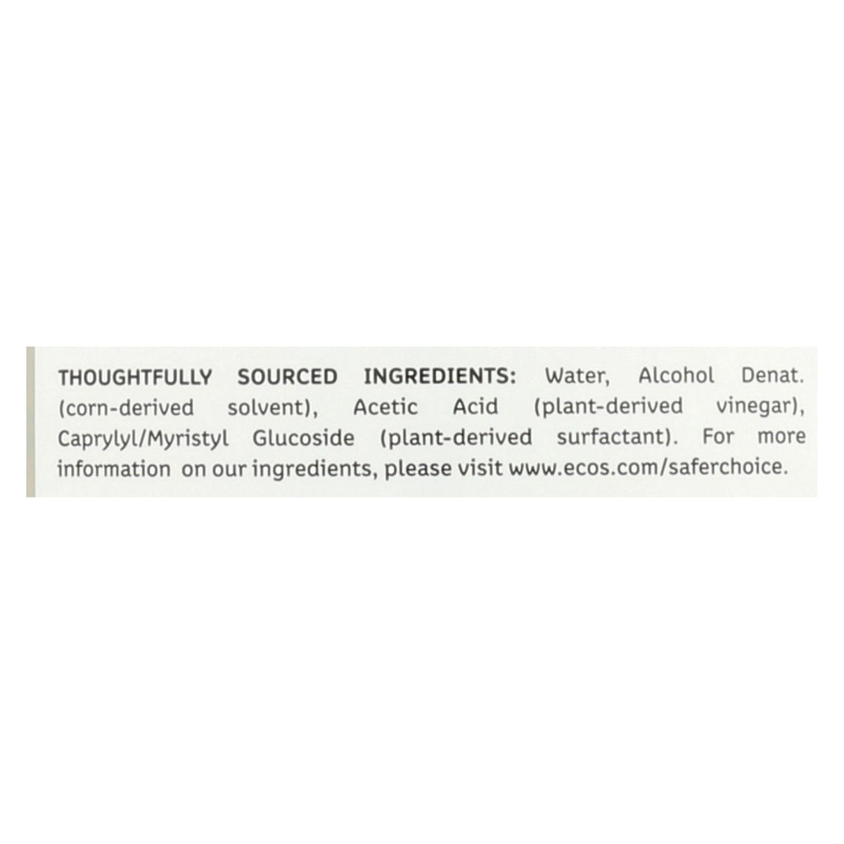Earth Friendly Vinegar Window Cleaner, 22 fl oz (Case of 6)