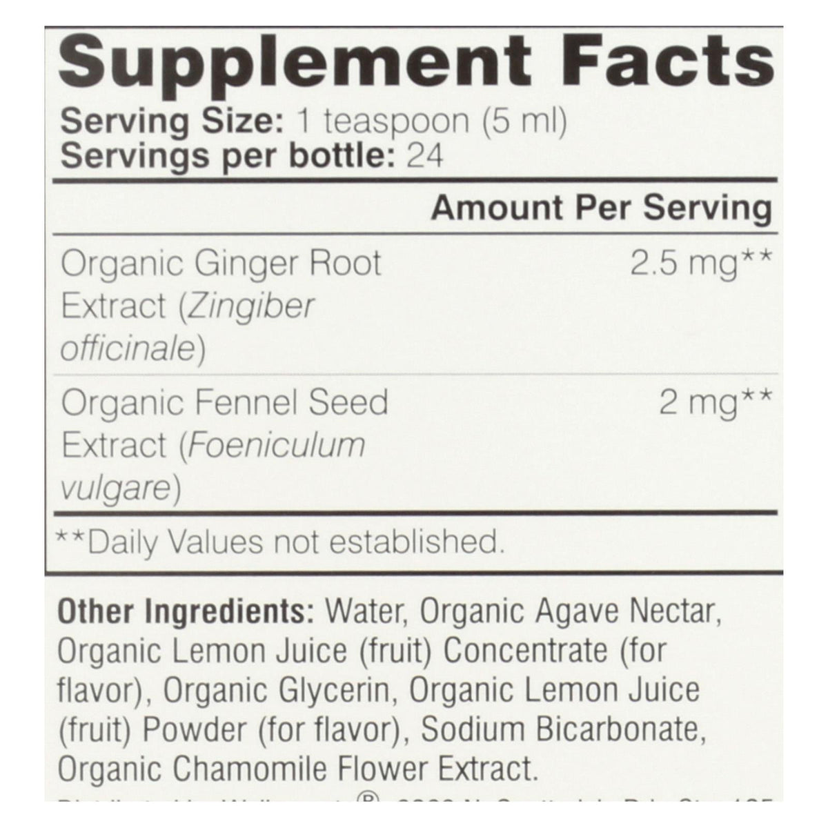 Wellements Gripe Water for Colic (4 Fl Oz)
