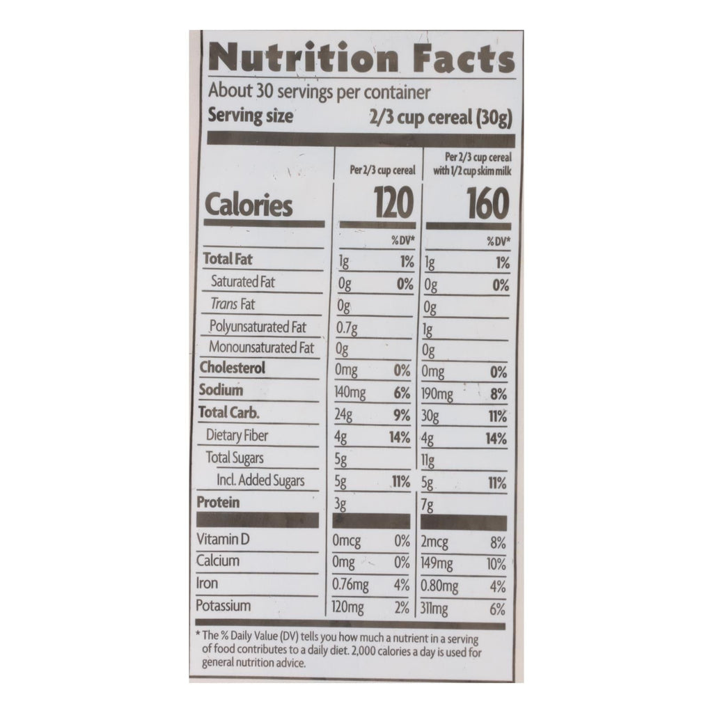 Nature's Path Organic Flax Plus Cereal, Cinnamon, 32 oz (Case of 6)