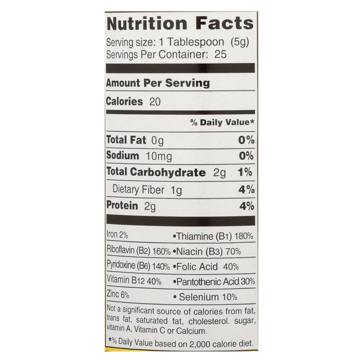 Bragg Premium Nutritional Yeast Seasoning, 4.5 oz (Case of 12)
