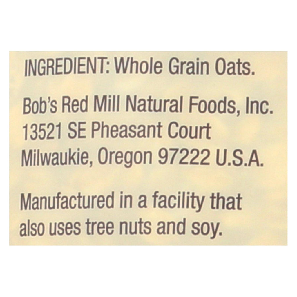 Bob's Red Mill Gluten Free Old Fashioned Rolled Oats, 32 oz (Case of 4)