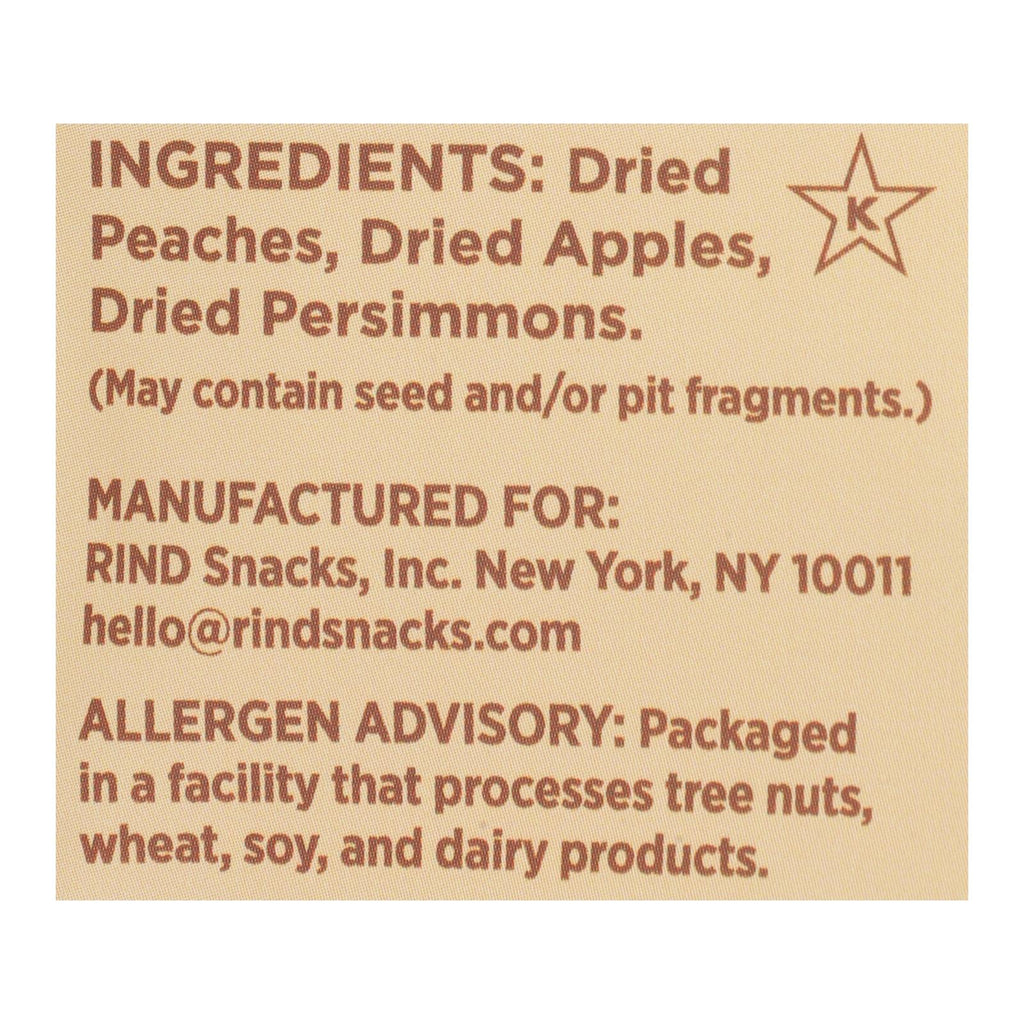 Rind Fruity Orchard Snacks, 3 oz (Case of 12)