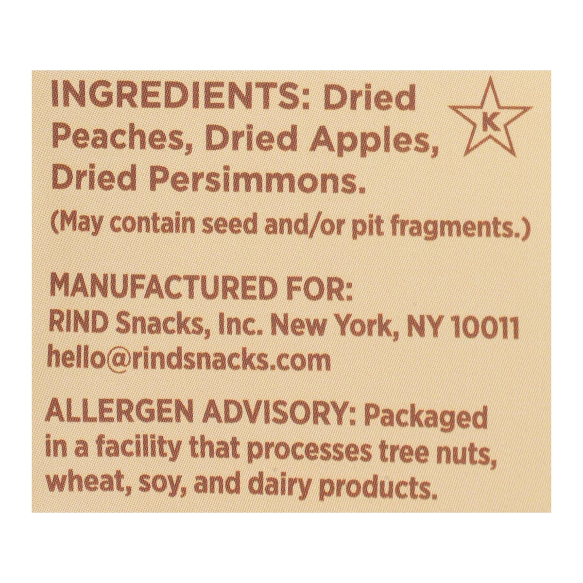Rind Fruity Orchard Snacks, 3 oz (Case of 12)