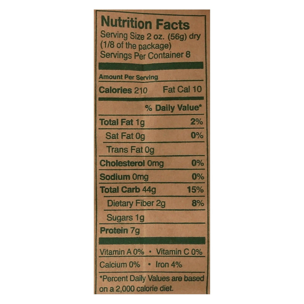 Montebello Organic Farfalle Pasta, 1 lb (Case of 12)