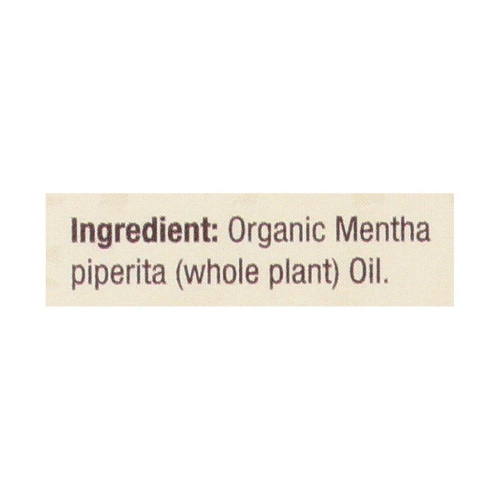 Nature's Answer Organic Peppermint Essential Oil, 0.5 oz