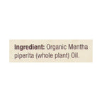 Nature's Answer Organic Peppermint Essential Oil, 0.5 oz