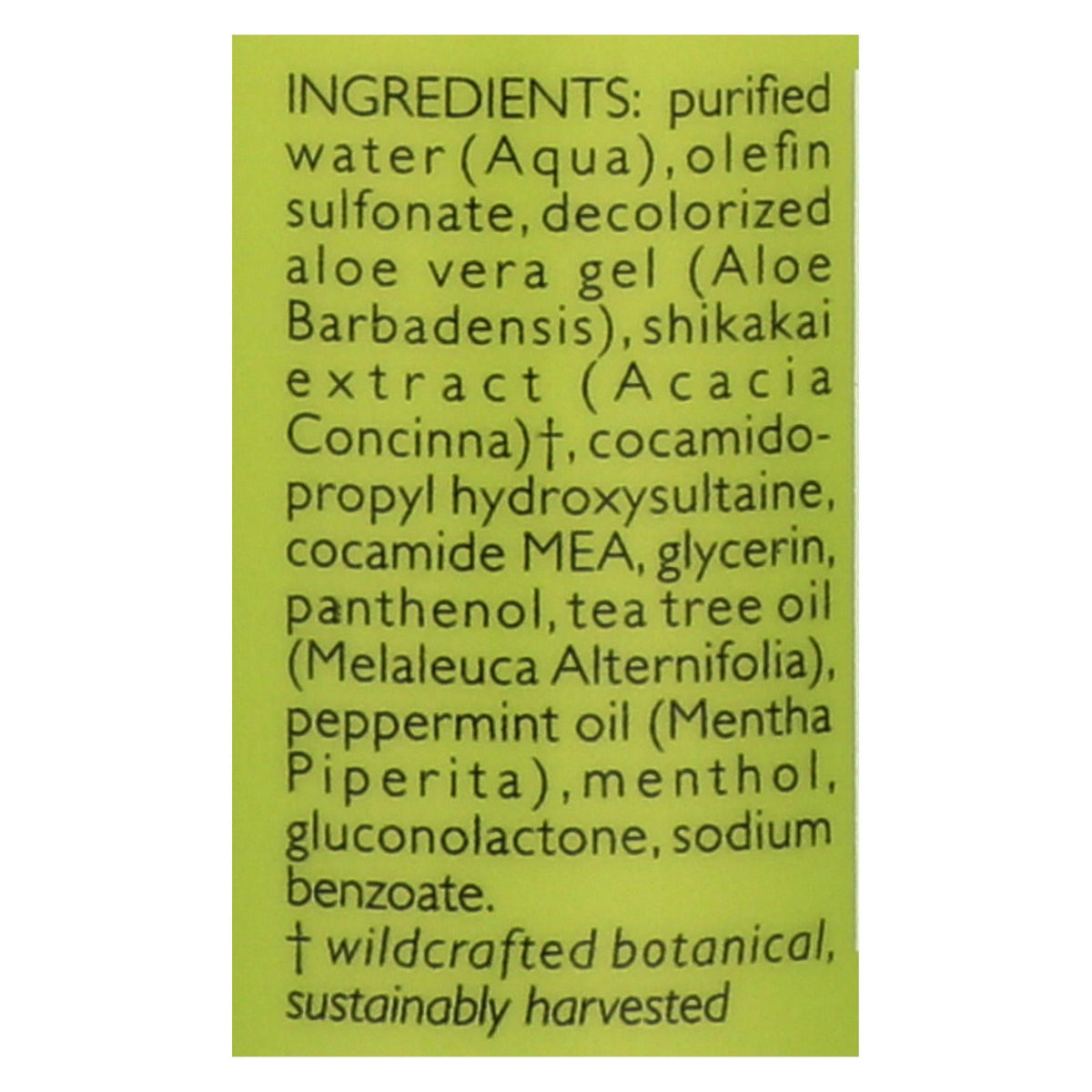 Shikai Natural Tea Tree Shampoo (12 Fl Oz)