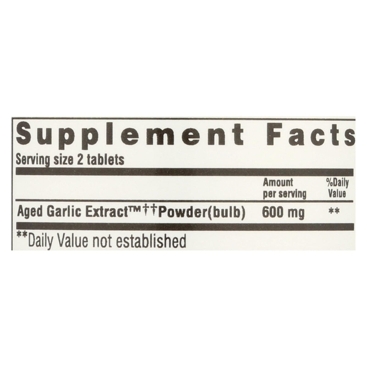 Kyolic Aged Garlic Extract Cardiovascular Formula, 100 Tablets