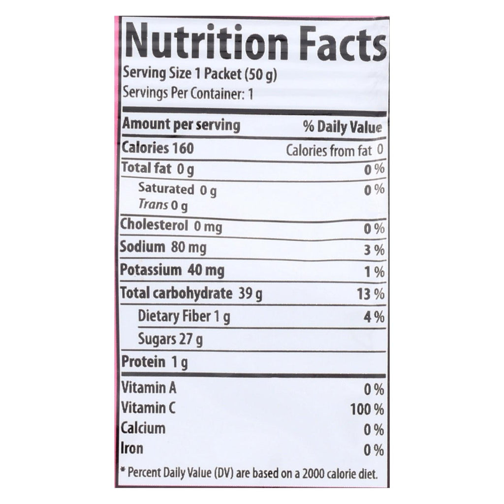 Honey Stinger Pink Lemonade Energy Chews, 1.8 oz (Case of 12)