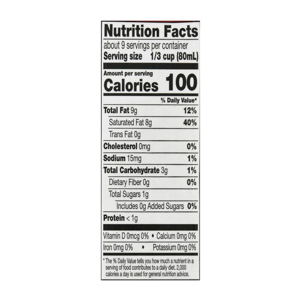 Thai Kitchen Unsweetened Coconut Milk, 25.36 fl oz (Case of 6)