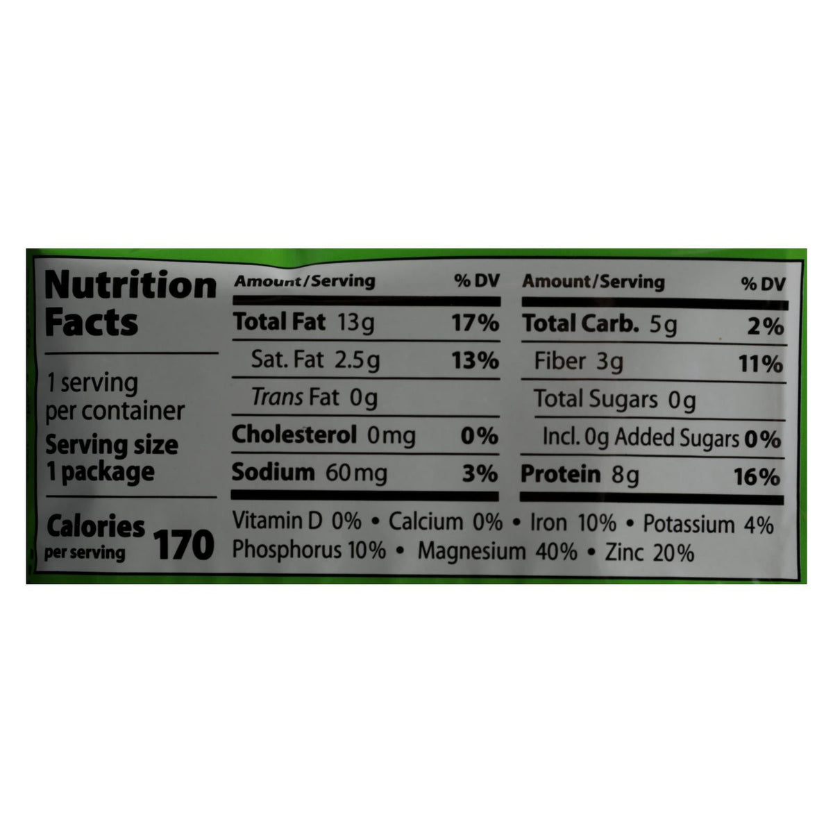 Eden Foods Organic Dry Roasted Pumpkin Seeds, Spicy, 1 oz (Case of 12)