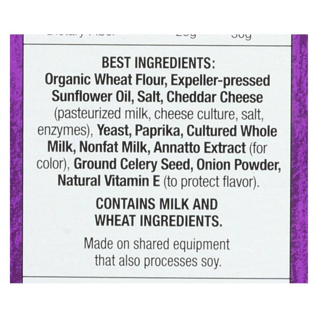 Annie's Cheddar Bunnies Snack Crackers, 7.5 oz (Case of 12)