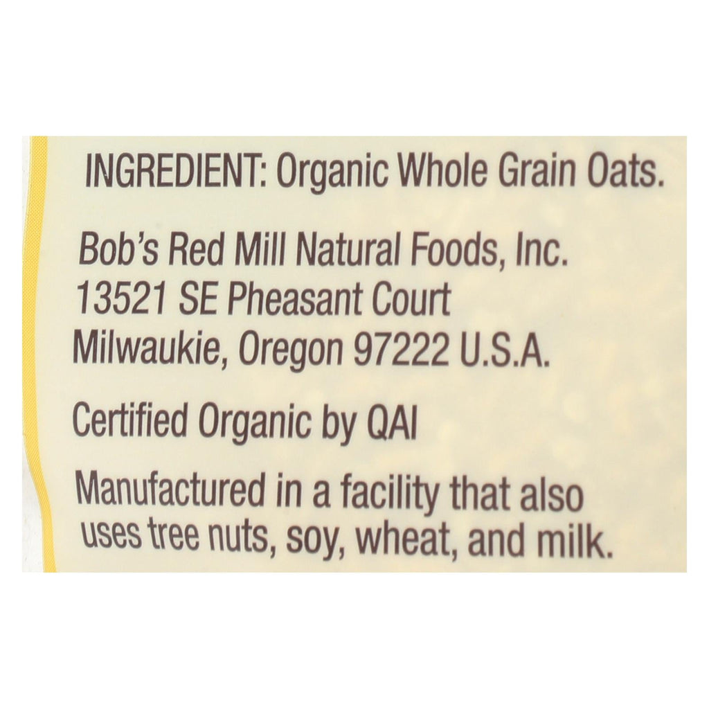 Bob's Red Mill Organic Steel Cut Oats, 24 oz (Case of 4)