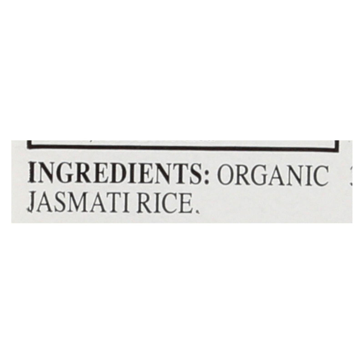 RiceSelect Organic Jasmati Rice, 32 oz (Case of 4)