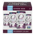 Q Drinks Ginger Beer Light - 6 Pack - 4/7.5 Fluid Ounces