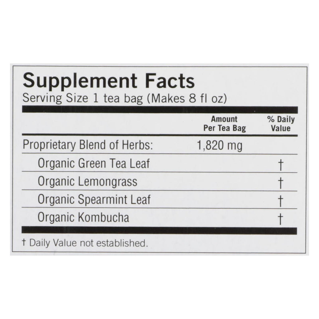Yogi Green Tea Kombucha, 16 ct (Case of 6)