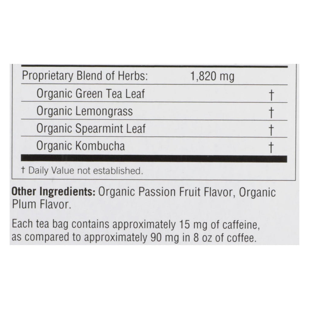 Yogi Green Tea Kombucha, 16 ct (Case of 6)